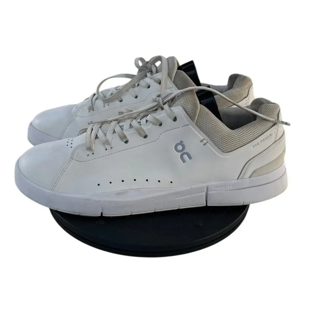 Mens On Running The Roger Advantage Mesh Training Athletic Sneaker SZ 12 White